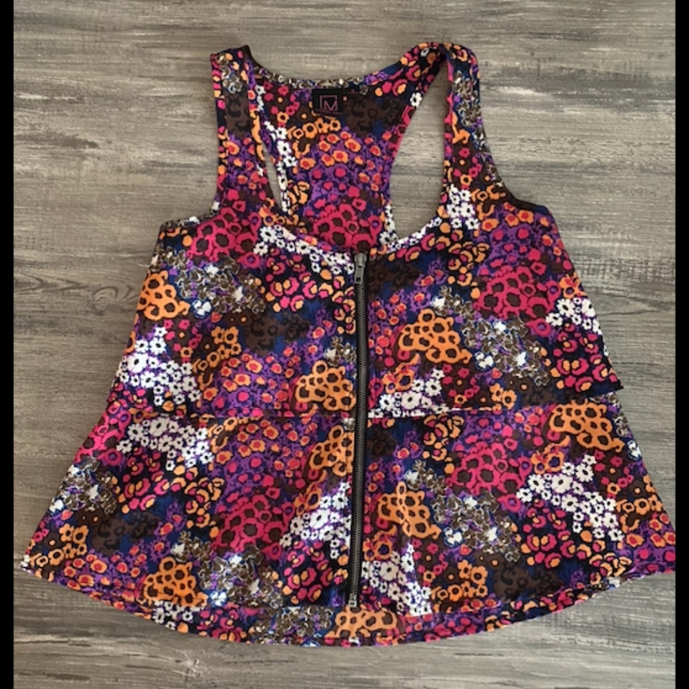 Material Girl floral top